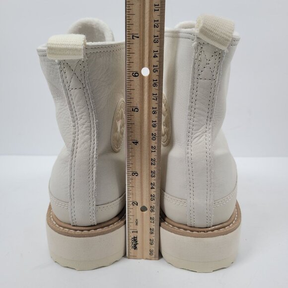 Converse Chuck Taylor Crafted Unisex Off White Boots US Sz Men's 7 WO'S 8.5 NWOT - Picture 9 of 10